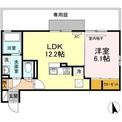 ローリエアベニューの物件間取画像